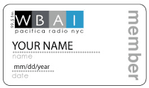 BECOME A VOTING MEMBER OF WBAI BEFORE THURS., JUNE 30 DEADLINE